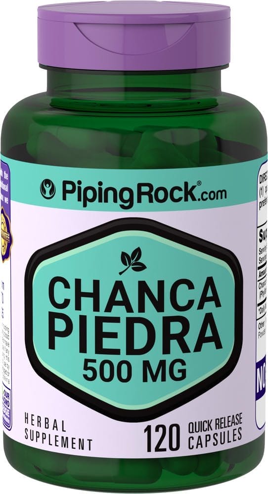 Chanca piedra (Phyllanthus niruri), 500 mg, 120 Cápsulas de liberación rápida