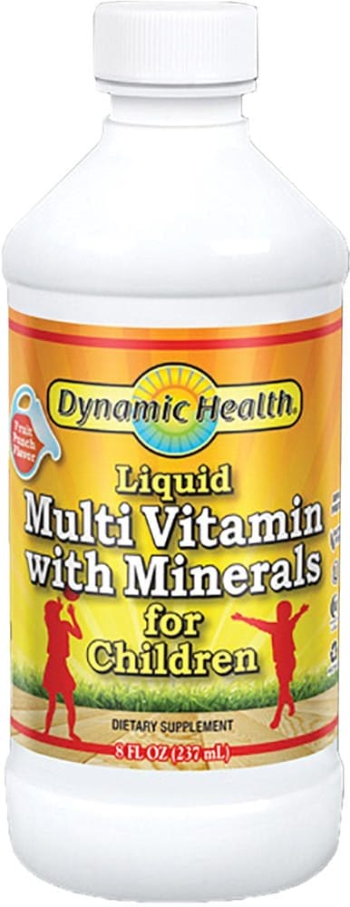 Líquido para niños con multivitaminas y minerales, 8 fl oz (237 mL) Botella/Frasco