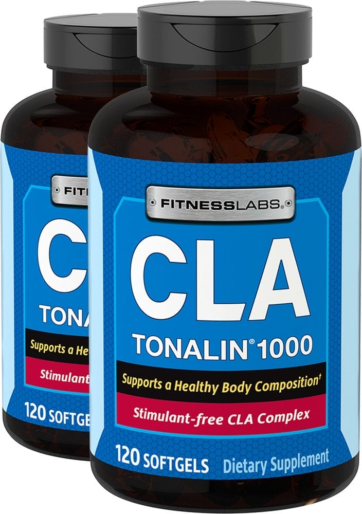 CLA Tonalin, 1000 mg, 120 Softgels, 2 Bottles