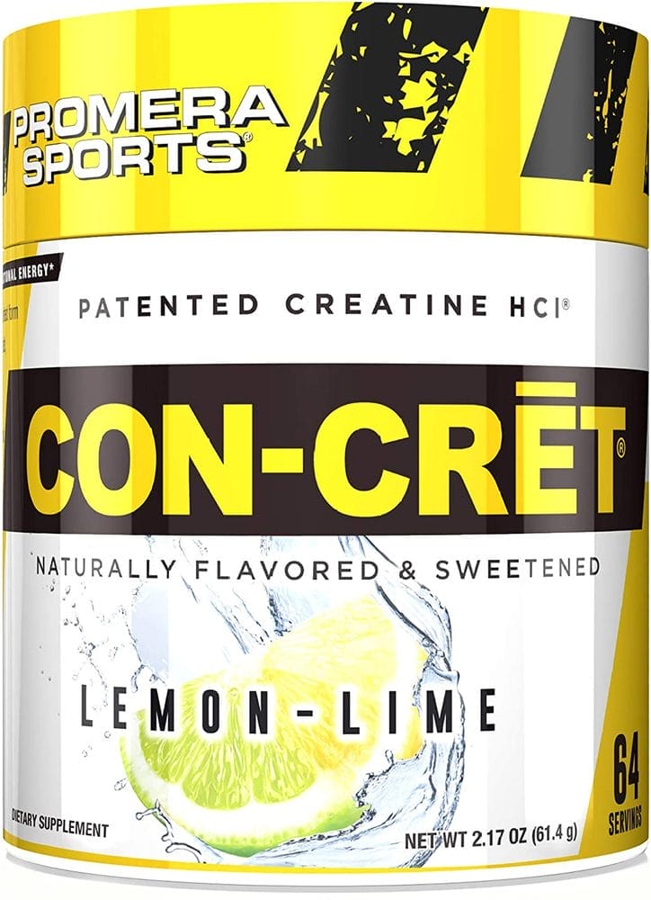 CON-CRET Creatine HCl (Lemon Lime), 61.4 g Bottle