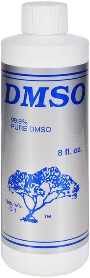 DMSO 99,9 % puro, 8 fl oz (237 mL) Botella/Frasco