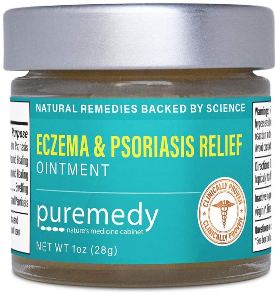 Ungüento para alivio de eczemas y soriasis, 1 fl oz (28 g) Tarro