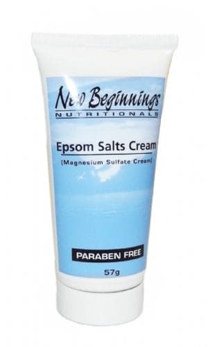 Epsom Salts Cream - Magnesium Sulfate Cream (2 oz)