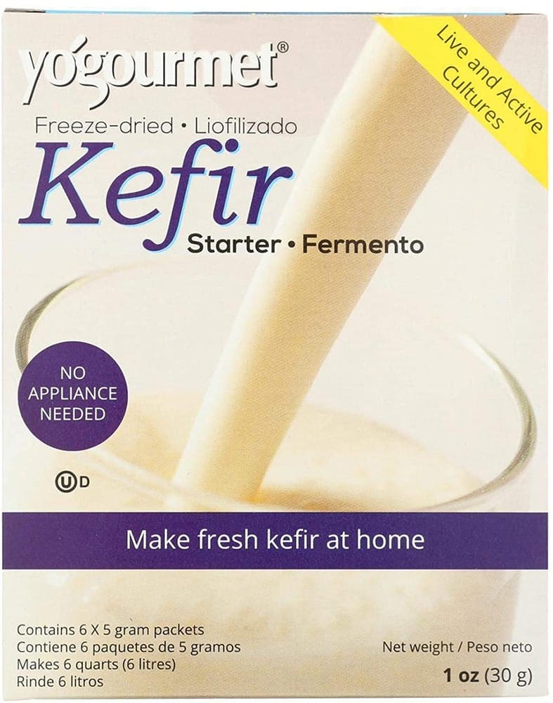 Iniciador de kéfir liofilizado, 1 oz (30 g) Caja