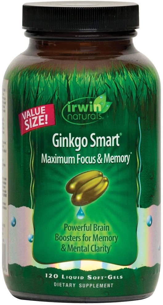 Ginkgo Smart Maximum Focus & Memory, 120 Perlas