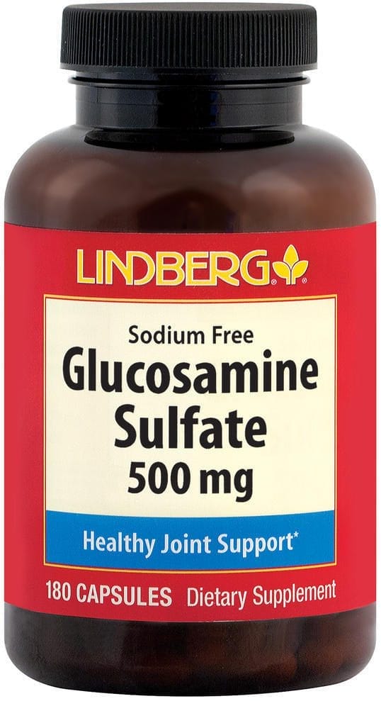 Sulfato de glucosamina, 500 mg, 180 Cápsulas