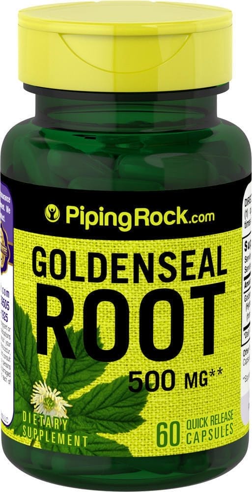 Raíz de sello de oro , 500 mg, 60 Cápsulas de liberación rápida