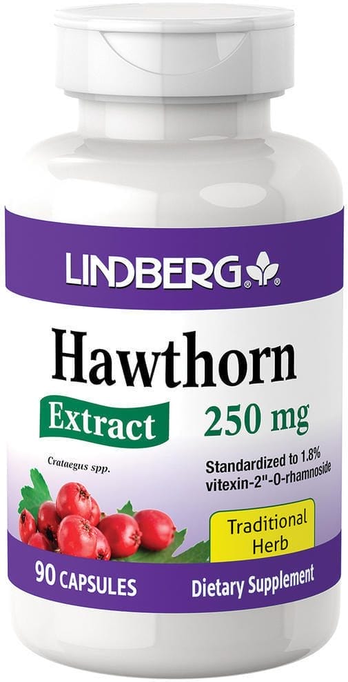Extracto estandarizado de espino, 250 mg, 90 Cápsulas