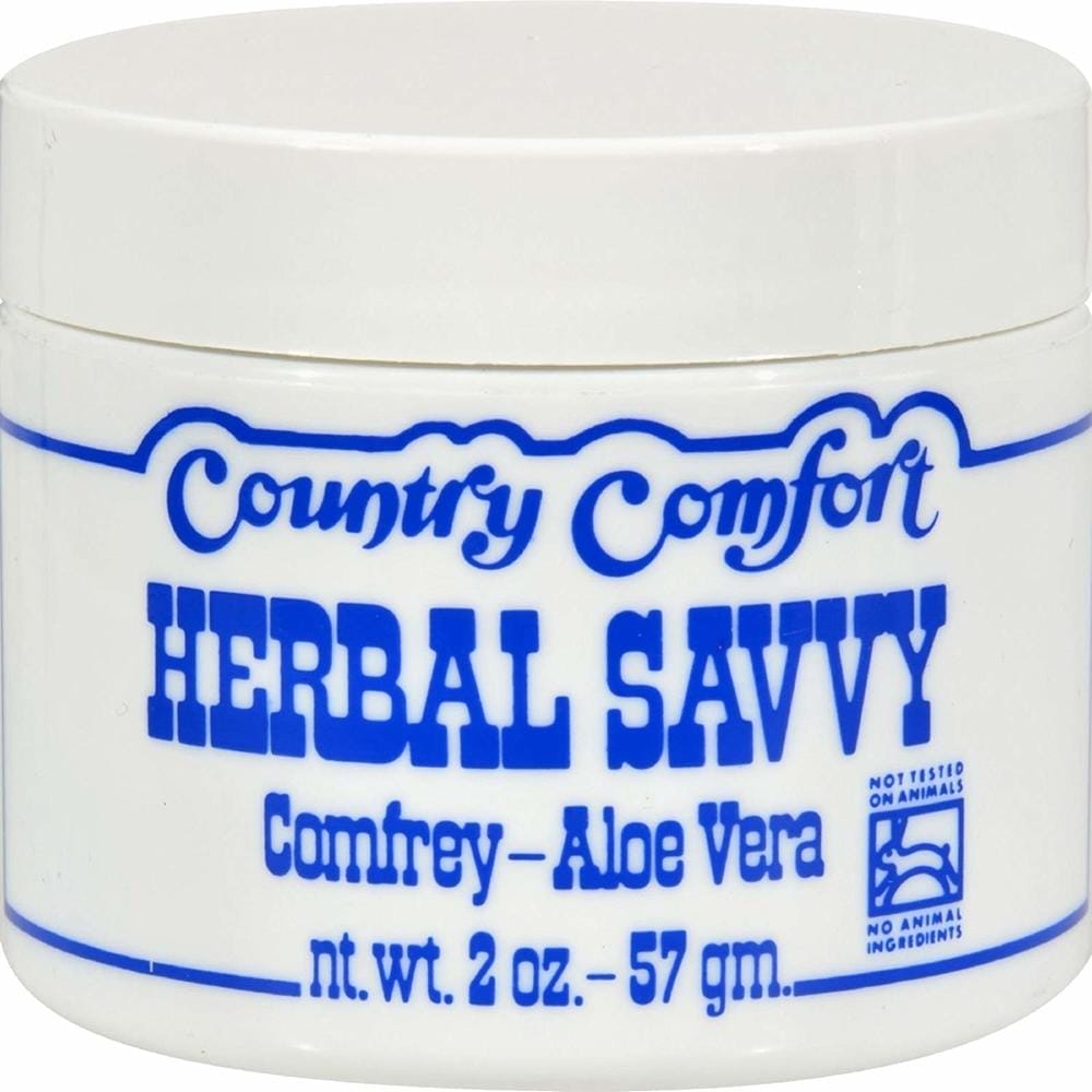 Crema a base de hierbas de consuelda y aloe vera, 2 oz (57 g) Tarro