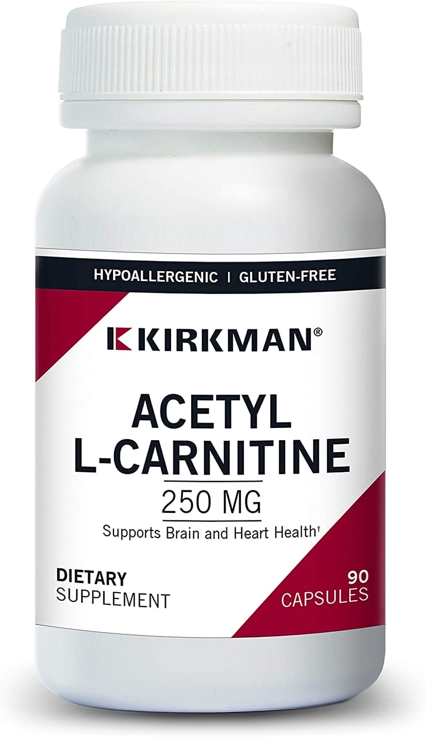 Kirkman, Acetyl L-Carnitine, 250 mg, 90 caps