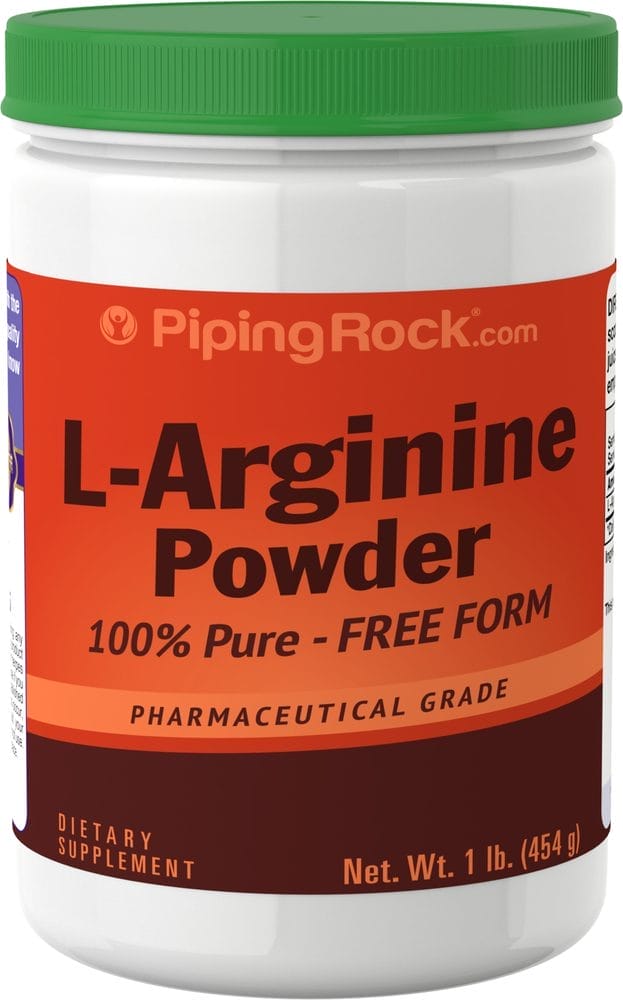 L-Arginine Powder (Pharmaceutical Grade), 1 lb (454 g) Bottle