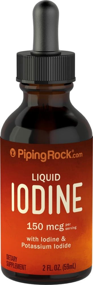Yodo líquido, 2 fl oz (59 mL) Frasco con dosificador