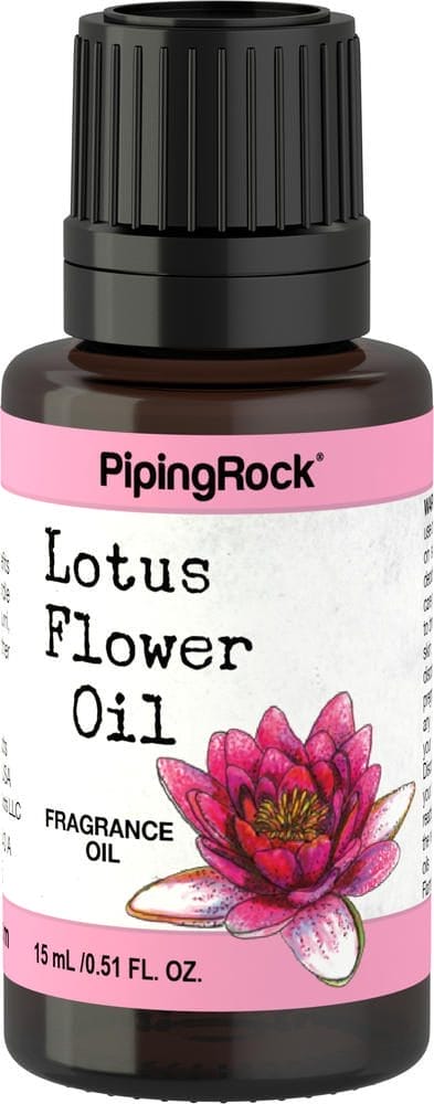 Aceite con fragancia de flor de loto, 1/2 fl oz (15 mL) Frasco con dosificador