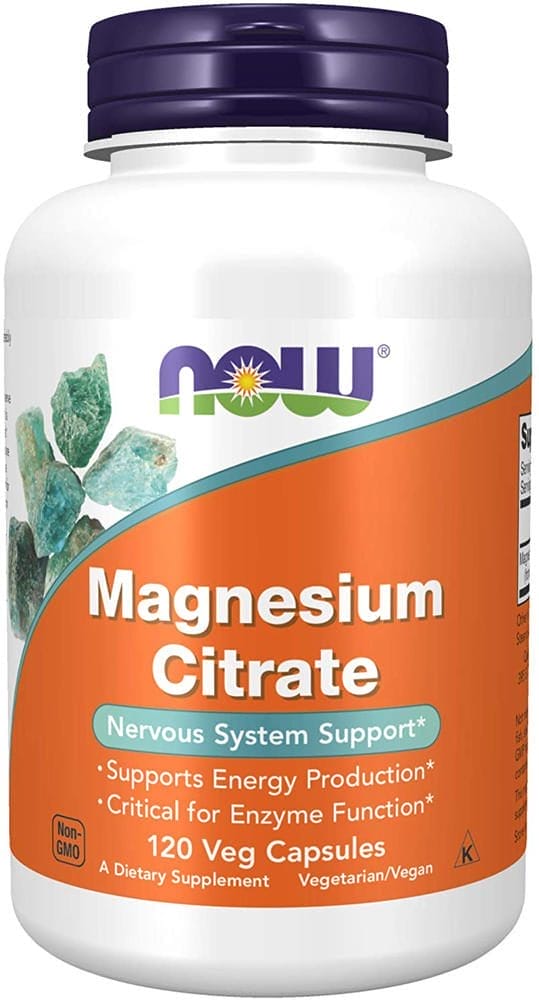 Citrato de magnesio , 400 mg (por porción), 120 Cápsulas vegetarianas