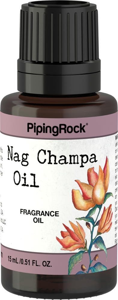 Aceite con fragancia de nag champa, 1/2 fl oz (15 mL) Frasco con dosificador