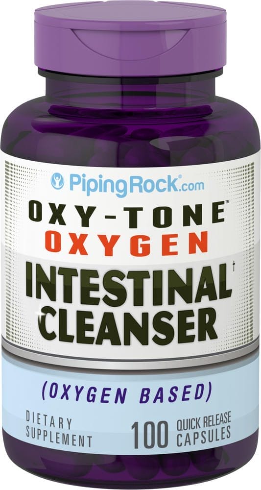 Oxígeno limpiador intestinal Oxy-Tone, 100 Cápsulas de liberación rápida