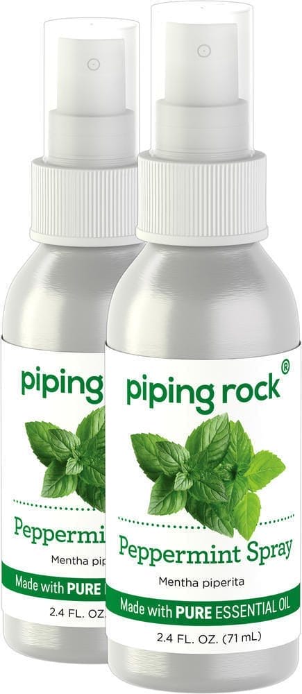Spray de menta, 2.4 fl oz (71 mL) Frasco con aerosol, 2 Botellas con espray