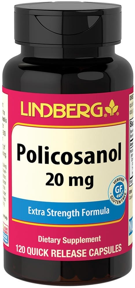 Policosanol, 20 mg, 120 Cápsulas