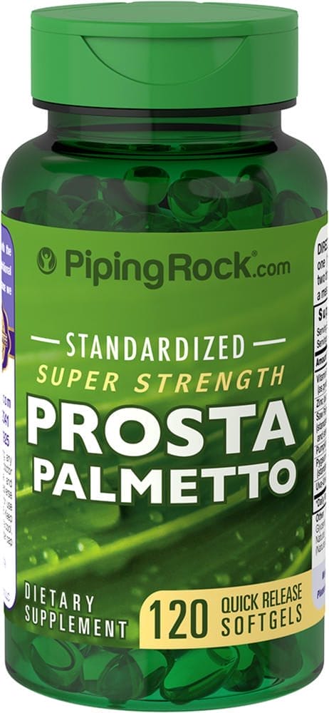 Prosta Palmetto - Fuerza total, 120 Cápsulas blandas de liberación rápida