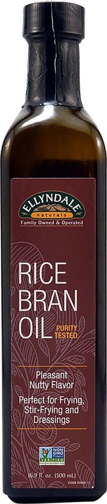 Aceite de salvado de arroz, 16.9 fl oz (500 mL) Botella/Frasco