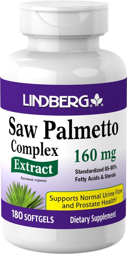 Extracto estandarizado de compuesto de serenoa, 160 mg, 180 Perlas