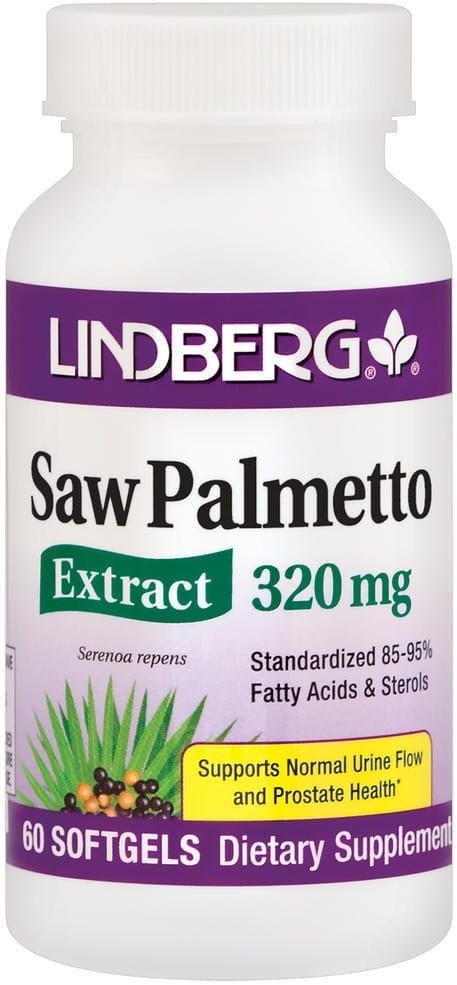 Extracto estandarizado de serenoa, 320 mg, 60 Perlas