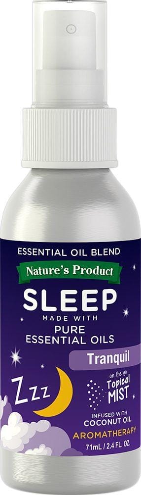 Sleep Essential Oil Blend Spray (GC/MS Tested), 2.4 fl oz (71 mL) Bottle