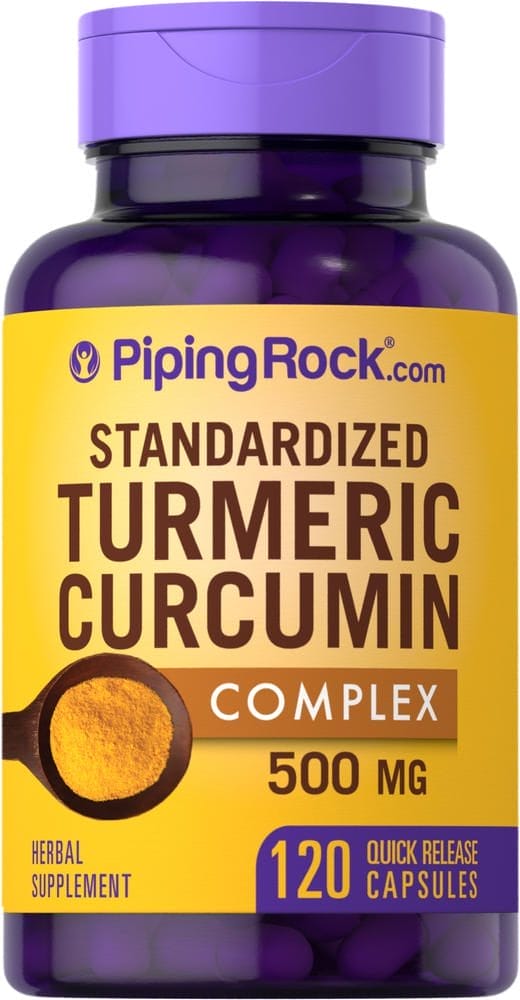 Complejo de cúrcuma estandarizada , 500 mg, 120 Cápsulas de liberación rápida