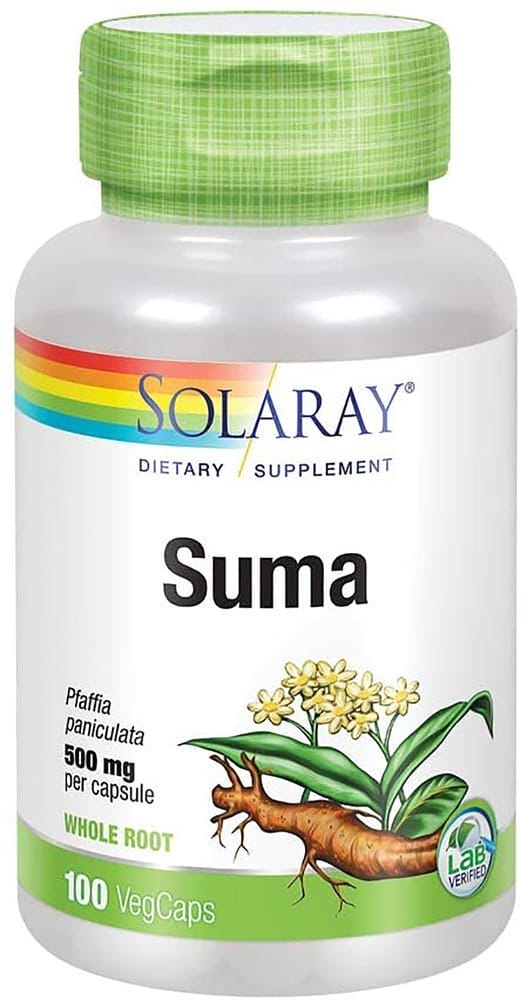 Suma Root, 500 mg, 100 Cápsulas vegetarianas