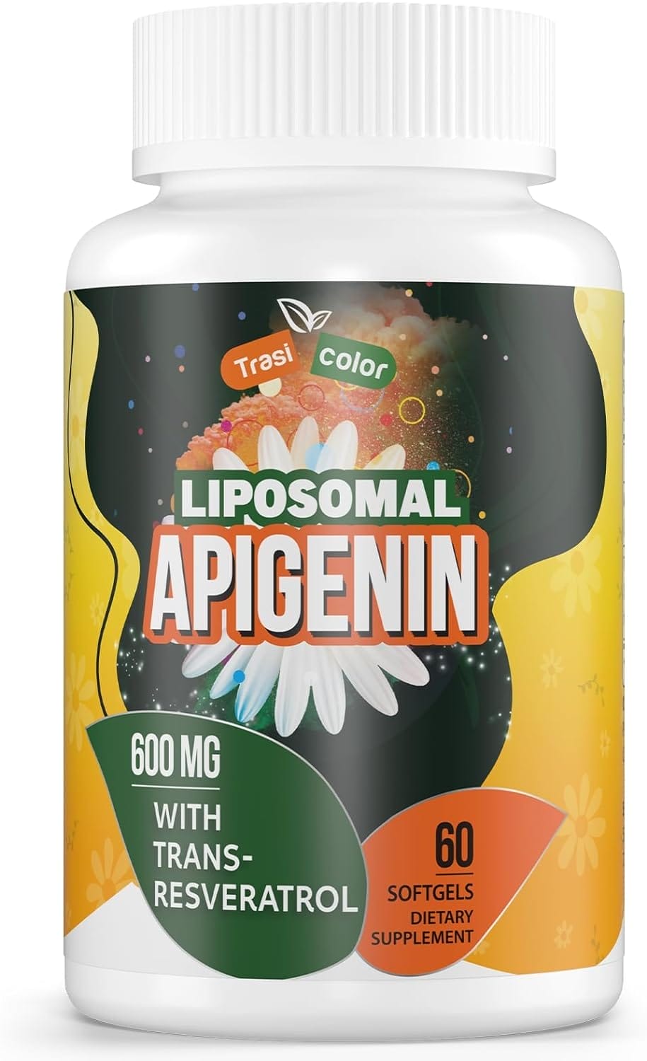 Liposomal Apigenin 550mg, 60 caps
