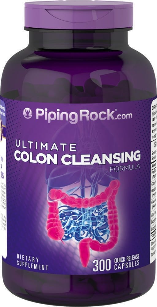 Limpieza del colon Ultimate, 300 Cápsulas de liberación rápida