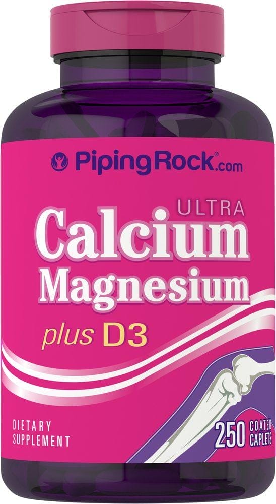 Ultra Calcium Magnesium Plus D3 (Cal 1000mg/Mag 500mg/D3 1000IU) (per serving), 250 Coated Caplets
