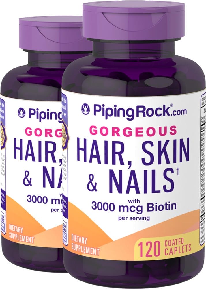 Cabello, piel y uñas Ultra, 120 Comprimidos recubiertos, 2 Botellas/Frascos