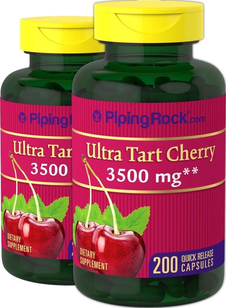 Ultra Tart Cherry, 3500 mg, 200 Quick Release Capsules, 2 Bottles
