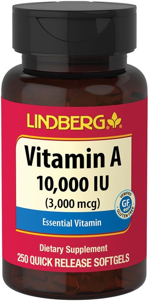Vitamina A , 10,000 IU, 250 Perlas