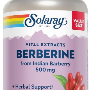 Solaray, Berberine, 500mg, 100 caps