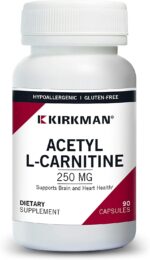 Kirkman, Acetyl L-Carnitine, 250 mg, 90 caps