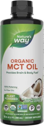 Nature's Way Organic MCT Oil 16 oz