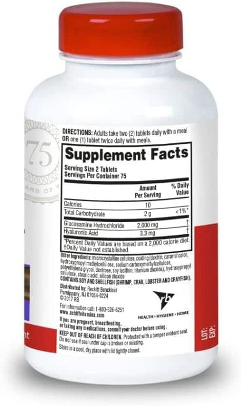 Schiff Glucosamine 2000 mg - Imagen 5