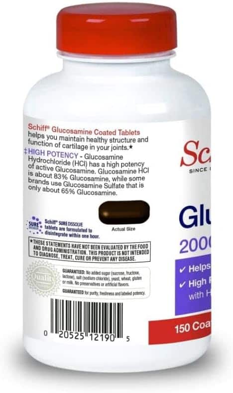 Schiff Glucosamine 2000 mg - Imagen 4