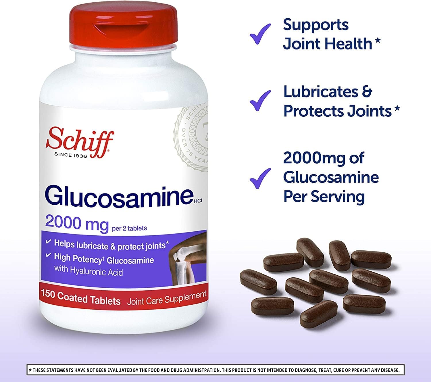 Schiff Glucosamine 2000 mg - Imagen 3