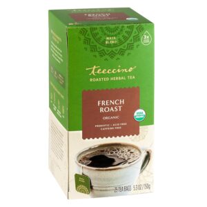 Teeccino French Roast Herbal Tea, 25 bolsitas