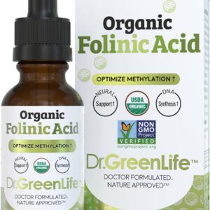 Dr. Green Mom Ácido folínico líquido 500 mcg 30 ml