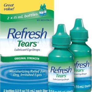 Refresh Tears, Gotas Lubricantes para los Ojos, 2 frascos de 15ml