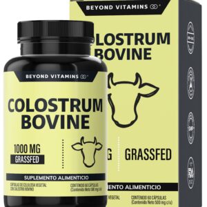 Beyond Vitamins, Calostro Bovino, 1000 mg, 60 cápsulas
