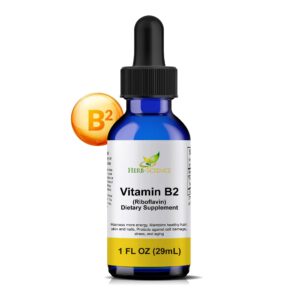Herb-Science Vitamin B2 Riboflavina 6.5 mg 30 ml - frente