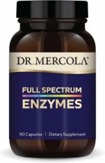 Dr. Mercola, Full Spectrum Enzymes, 22 enzimas, 90 cápsulas